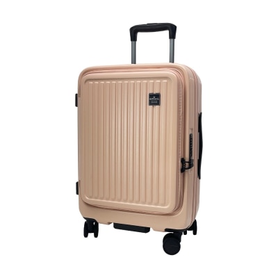 HALLMARK PC Japan Hinomoto wheels Front Opening Luggage with Zipper HM902T