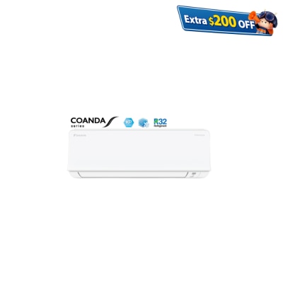 DAIKIN FTKP25MV1H Coanda Series 1HP Inverter Cool Split Air Conditioner