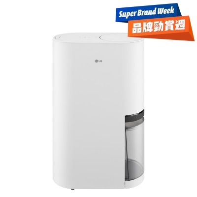 LG 乐金 - DD12GMWE0 LG 24L PuriCare™ 双迴转变频 抽湿机