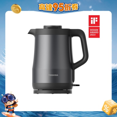 TOSHIBA 东芝 - KT-15DRTHK 1.5公升无线双层电热水壶