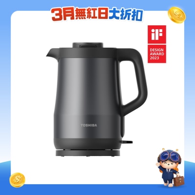 TOSHIBA 东芝 - KT-15DRTHK 1.5公升无线双层电热水壶