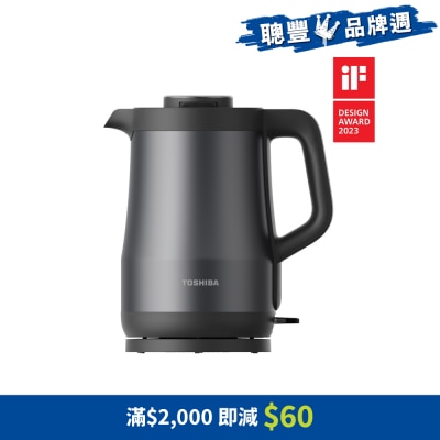TOSHIBA 东芝 - KT-15DRTHK 1.5公升无线双层电热水壶