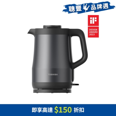 TOSHIBA 東芝 - KT-15DRTHK 1.5公升無線雙層電熱水壺