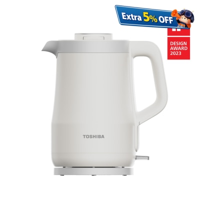 TOSHIBA KT-15DRTHK 1.5L Cordless Double Wall Electric Kettle