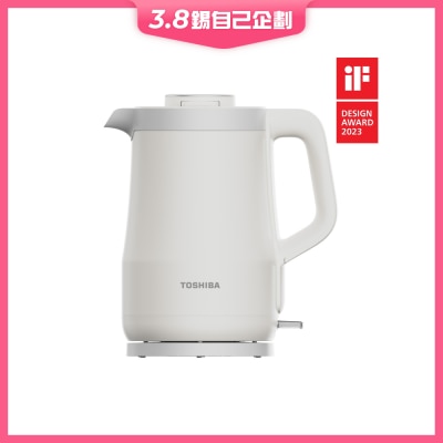 TOSHIBA KT-15DRTHK 1.5L Cordless Double Wall Electric Kettle