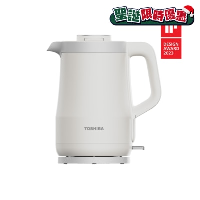 TOSHIBA KT-15DRTHK 1.5L Cordless Double Wall Electric Kettle