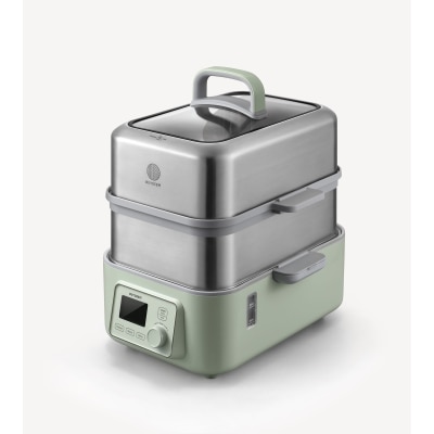 北鼎 - BD-G564A501 全自动蒸炖锅连蒸架套装 (连玻璃炖盅,方碟)