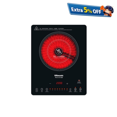 RASONIC 樂信牌 RCC-GT22B 輕便電陶爐