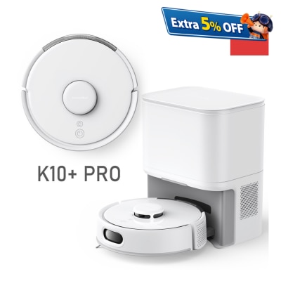 SwitchBot K10+ PRO 迷你吸尘机械人
