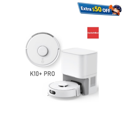 SwitchBot K10+ PRO Mini Robot Vacuum