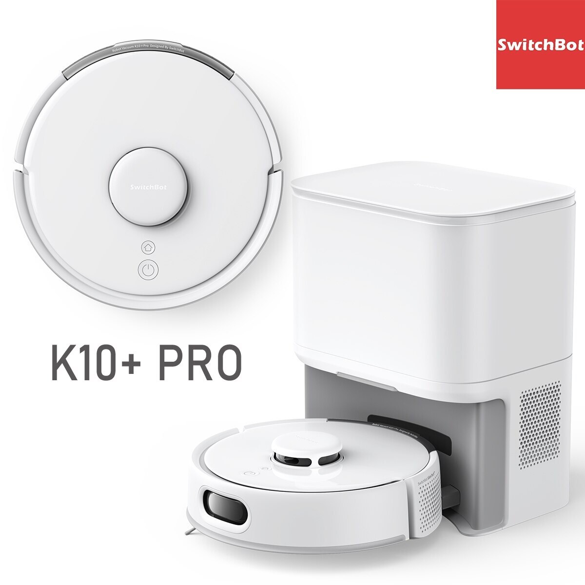 SwitchBot K10+ PRO Mini Robot Vacuum | Fortress