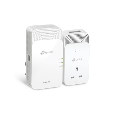 TP-Link - PGW2440KIT G.hn2400 Powerline AX1800 Wi-Fi 6 套裝
