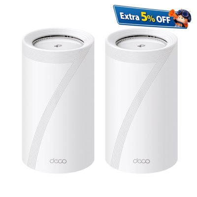 TP-Link Deco BE75 (2件装) BE17000 三频 Wi-Fi 7 Mesh 路由器