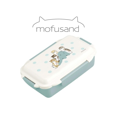 Mofusand 53-3031 日本製 Mofusand 500ML 綠色便當盒