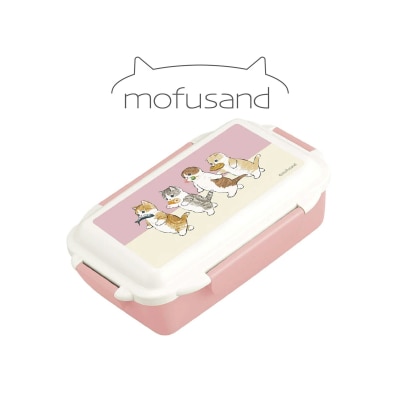 Mofusand 53-3032 日本製 Mofusand 500ML 粉紅便當盒