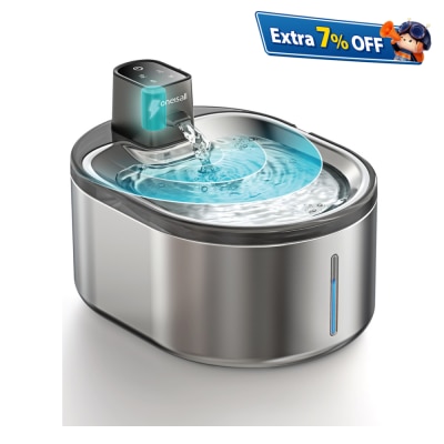 Oneisall 4L Water Fountain Wireless