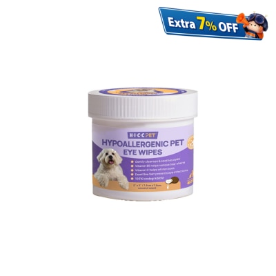 HICC PET Hypoallergenic Pet Eye Wipes (100pcs)