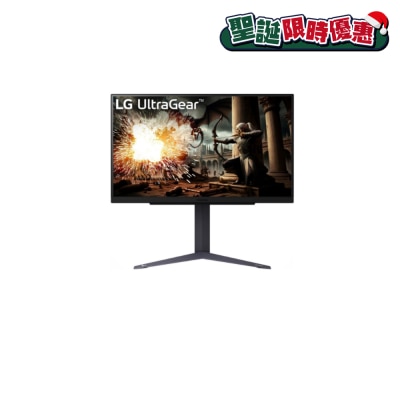 LG 樂金 UltraGear™ 27GS75Q-B 27" 200Hz QHD IPS 電競顯示屏