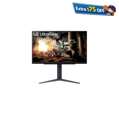 LG 樂金 UltraGear™ 27GS75Q-B 27" 200Hz QHD IPS 電競顯示屏