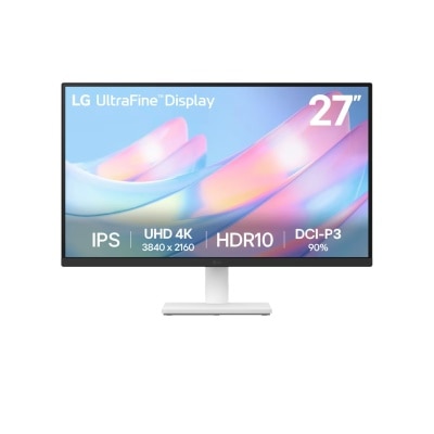 LG 乐金 UltraFine™ 27US500-W  27 吋 4K 超高清 IPS 显示屏