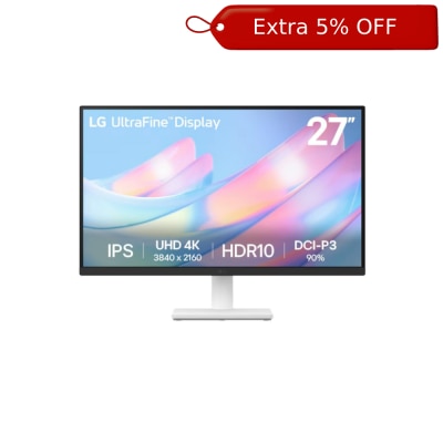 LG 樂金 UltraFine™ 27US500-W  27 吋 4K 超高清 IPS 顯示屏