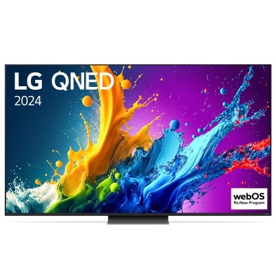 LG 乐金 QNED AI QNED81 4K 智能电视2024