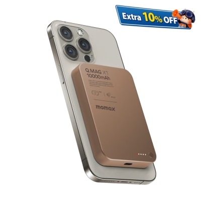 Momax Q.Mag X1 10000mAh 超薄磁吸流動電源 (3C CCC認證)