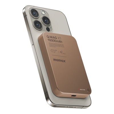 Momax Q.Mag X1 10000mAh magnetic wireless battery pack (3C CCC Certified)