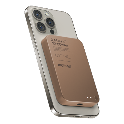 Momax Q.Mag X1 10000mAh 超薄磁吸流動電源