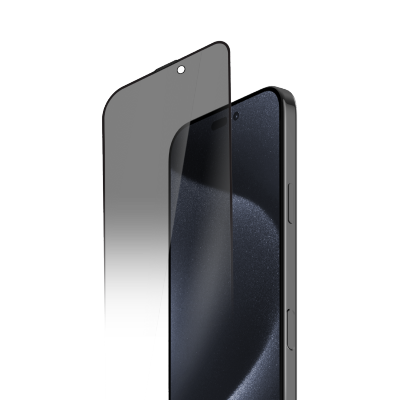 Momax iPhone 16 Plus GlassPro+ 全篇貼絲印邊高清防窺玻璃膜 屏幕保護膜