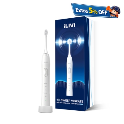 iLivi IV-001 革新代掃振4D全模式多頭潔齒護齦電動智慧牙刷 PRO