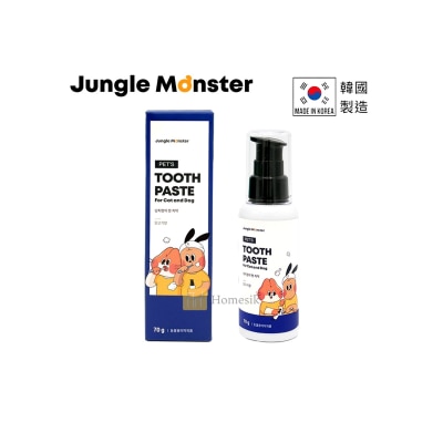 Jungle Monster 韓國製雞肉味寵物牙膏 護齒凝膠 70克 (貓狗適用)