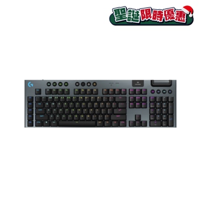 LOGITECH 羅技 G915 X LIGHTSPEED 無線 RGB 機械電競鍵盤 - 青軸
