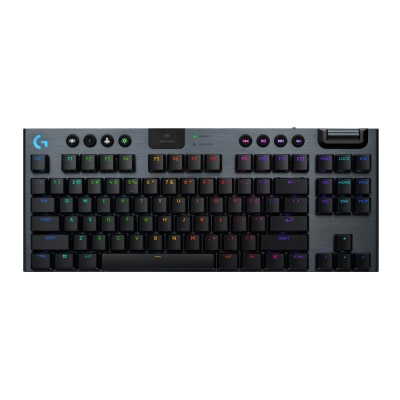 LOGITECH 罗技 G915 X LIGHTSPEED TKL 无线 RGB 机械电竞键盘 - 青轴
