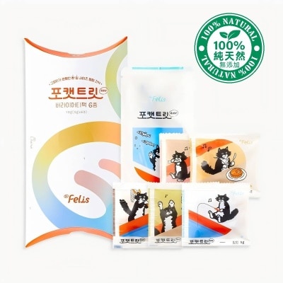Dr Felis 杂锦装毛毛零食（6个口味）