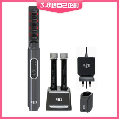 QUICO QUICO HC502-BLK Q-Swap 無線遠紅外線負離子造型梳(可換電池系統， 環球電壓)