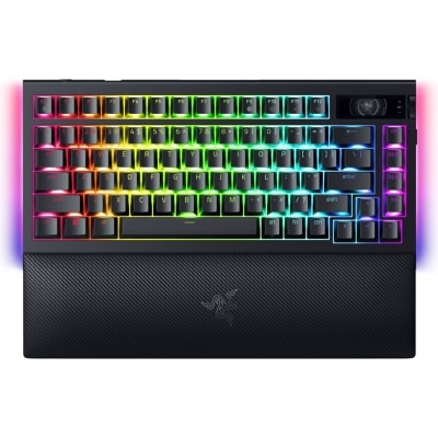 Razer 雷蛇 BlackWidow V4 Pro 75% - 熱插拔無線遊戲鍵盤 (橙軸) 鍵盤