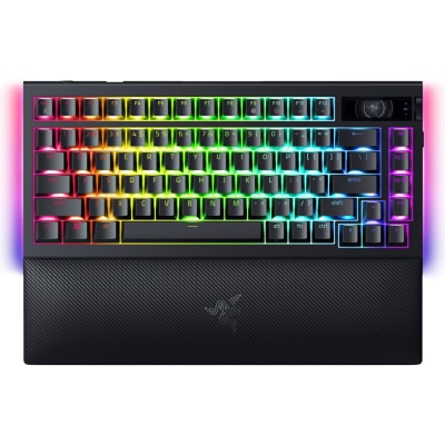 Razer 雷蛇 BlackWidow V4 Pro 75% - 熱插拔無線遊戲鍵盤 (橙軸) 鍵盤