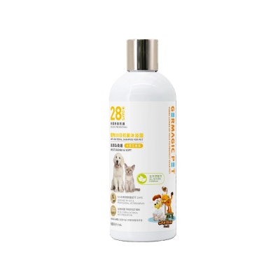 Germagic Pet 寵物28日抗菌沐浴露-滋潤柔護(木質花香)500ml