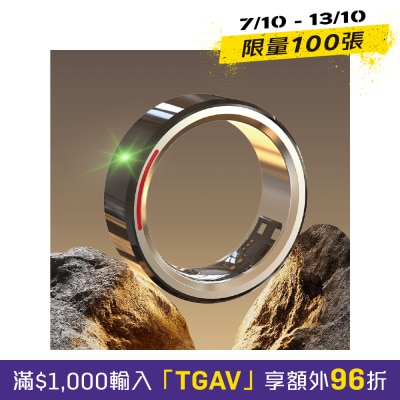 AIZO SHR Ring 远端遥控 X 健康生活 全方位智能戒指 image