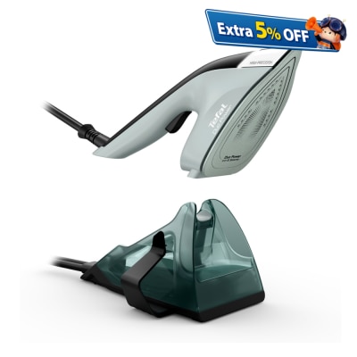 TEFAL JF4033 2-in-1 Steam Iron and Clothes Steamer