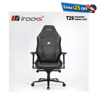 iRocks 艾芮克 T29 旗舰人体工学电竞椅