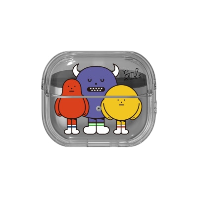 SAMSUNG Galaxy Buds3 Sticky Monster Lab Friends Clear Cover