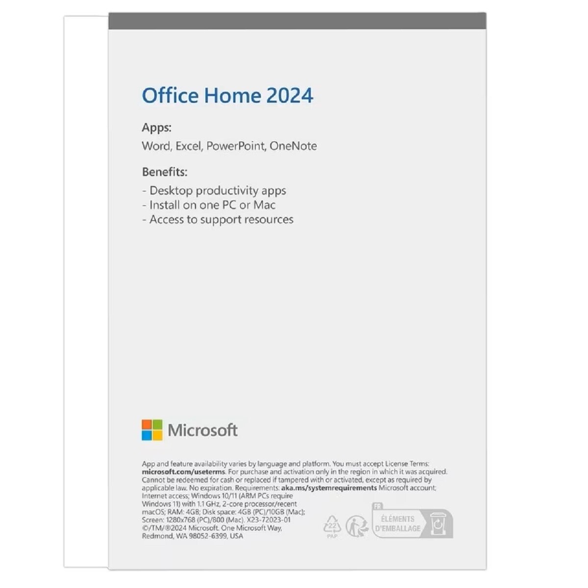 MICROSOFT Office Home 2024 (English) (Full Package Product) | Fortress