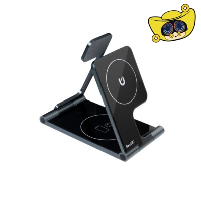 inno3C 創品 i-SMD3 3合1摺疊磁吸無線充電座