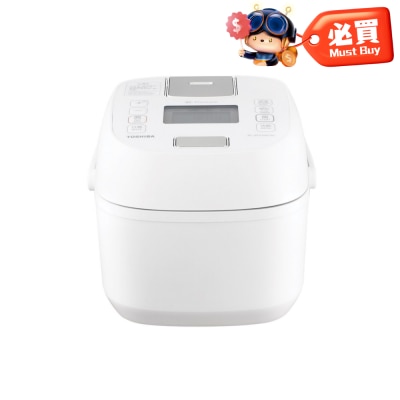 TOSHIBA 東芝 RC6PXTHKW 0.63公升 迷你壓力磁應電飯煲
