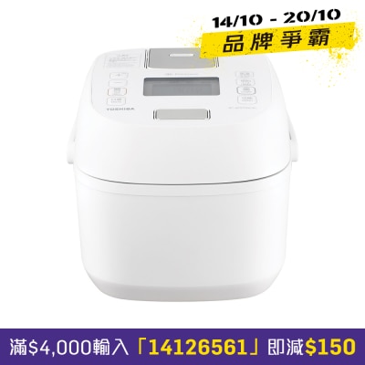 TOSHIBA 东芝 RC6PXTHKW 0.63公升 迷你压力磁应电饭煲 image