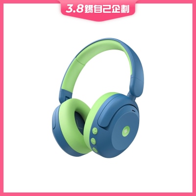 iClever BTH20 ANC主動降噪無線藍牙兒童耳機 藍色 耳機