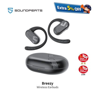 SOUNDPEATS SoundPeats Breezy Open Ear 90° Adjustable Earphones Headphone
