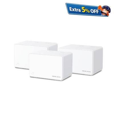 MERCUSYS Halo H70X AX1800 Dual Band WiFi 6 Mesh Router (3 Pack)